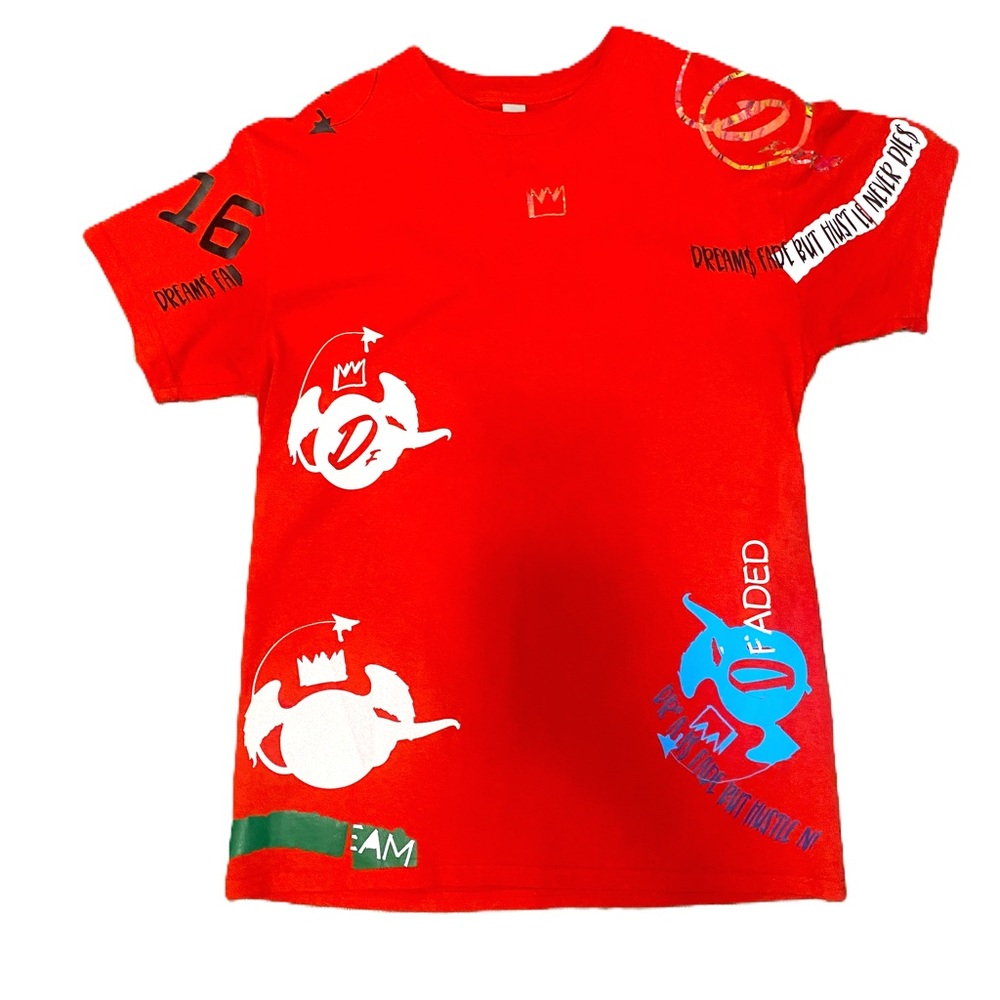DreamFaded Red “Hellmare” T-shirt